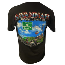 Load image into Gallery viewer, Savannah Harley Davidson Men&#39;s American Way Short Sleeve T-Shirt
