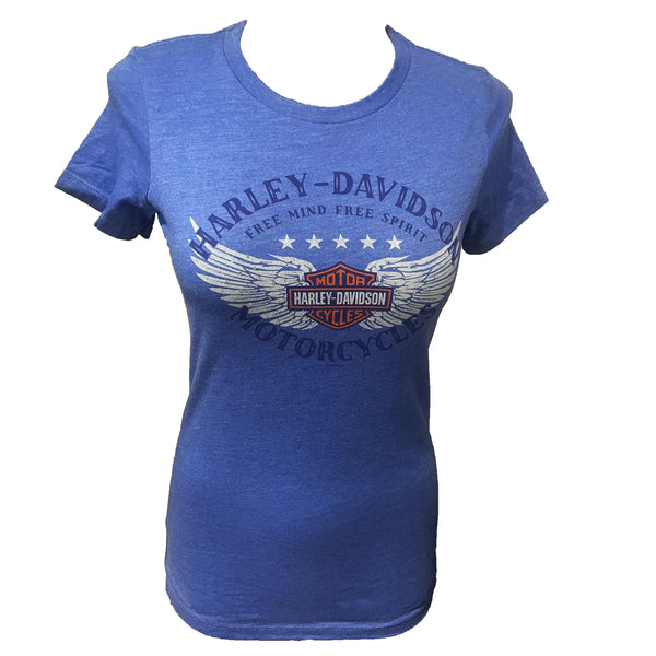 Savannah Harley-Davidson Anthem Womens Crew neck T-shirt