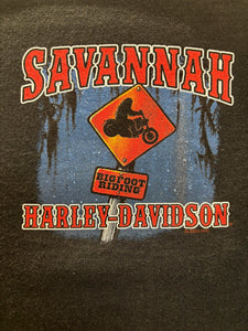 Savannah Harley-Davidson Bigfoot Exclusive Short Sleeve Shirt - Black