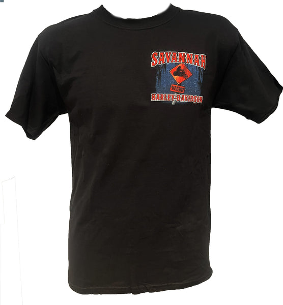 Savannah Harley-Davidson Bigfoot Exclusive Short Sleeve Shirt - Black