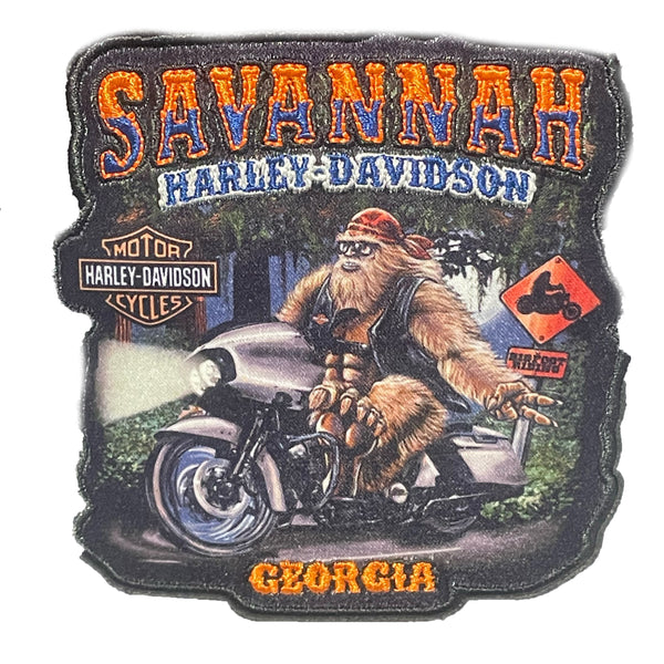 Savannah Harley-Davidson Bigfoot Exclusive Dealer Patch