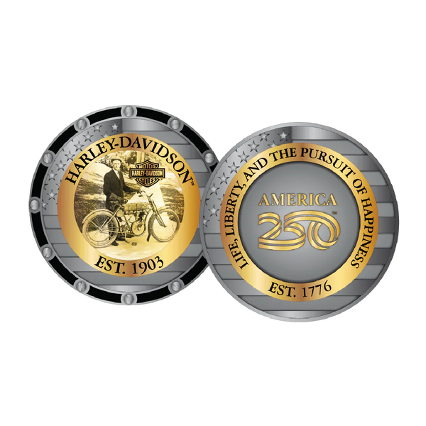 H-D 250 Pursuit of Happiness Coin