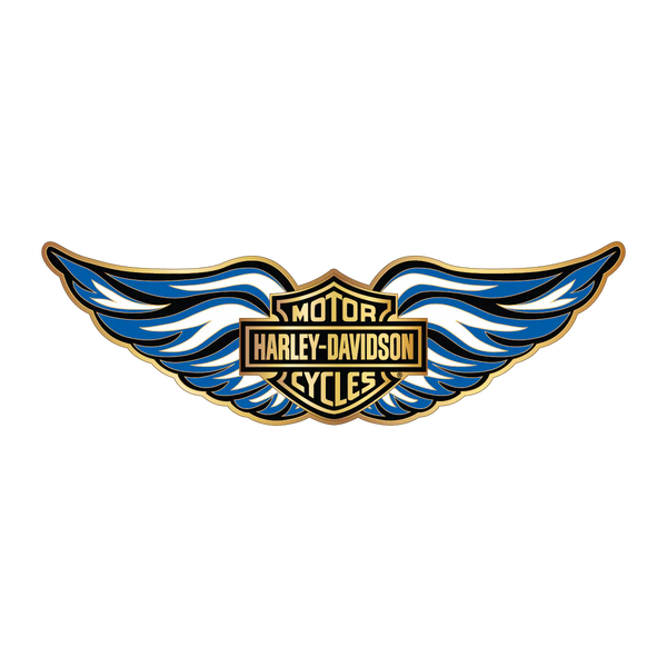 H-D 250 Bar and Shield Wings Pin