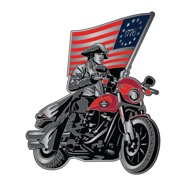 H-D 250 Paul Revere Pin