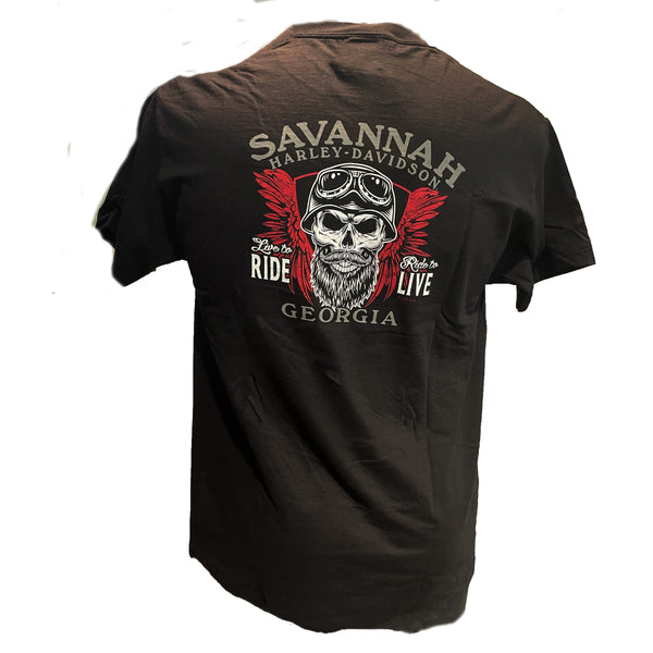 Savannah Harley-Davidson Men's Harley Hot Lips T-Shirt