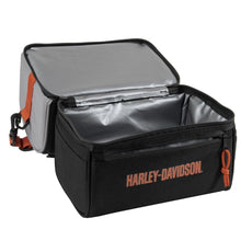Load image into Gallery viewer, H-D Open Bar &amp; Shield Lunch Box
