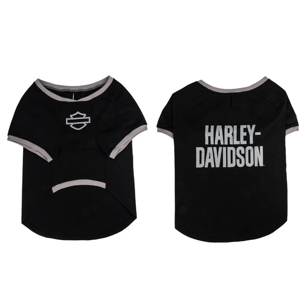 Harley-Davidson H-D Logo Easy Dressing Polyester Pet Shirt