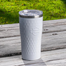 Load image into Gallery viewer, Harley-Davidson Embossed Open Bar &amp; Shield 20 oz. Travel Tumbler Mug, White HDX-98695
