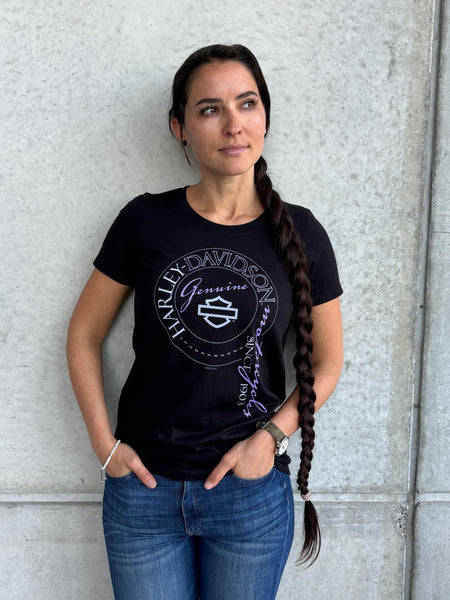 Hilton Head Harley-Davidson custom Women's Round Line t-shirt