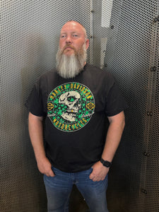 Hilton Head Harley Davidson Mens Shamrock Skull St. Patty's Day Short Sleeve T-Shirt