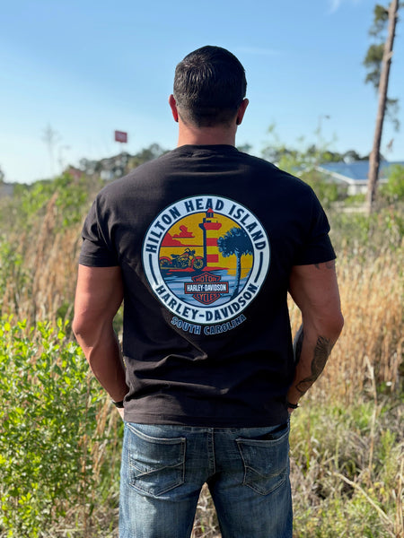 Hilton Head Harley-Davidson custom Men's Tanks t-shirt