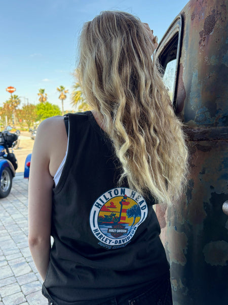 Hilton Head Harley-Davidson custom Women's Rocker tank