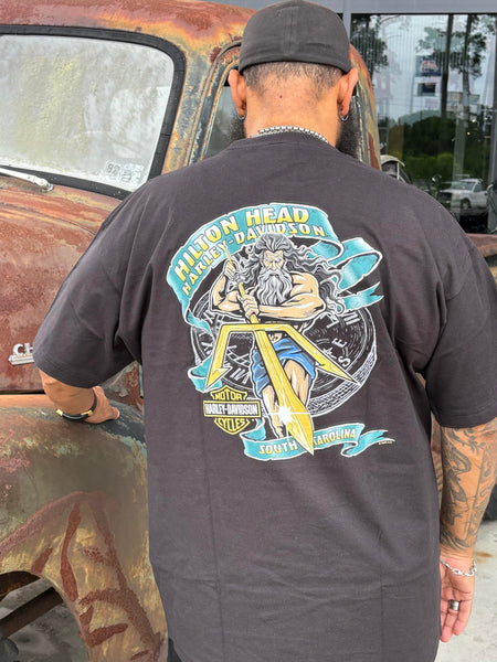 Hilton Head Harley-Davidson custom Men's Fast & Fearless t-shirt