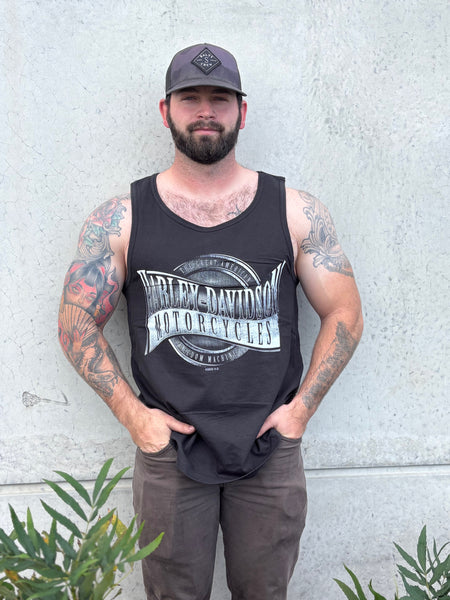 Hilton Head Harley-Davidson custom Men's Twisted tank top