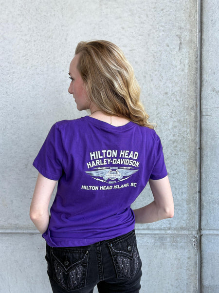 Hilton Head Harley-Davidson Women's custom Renew t-shirt
