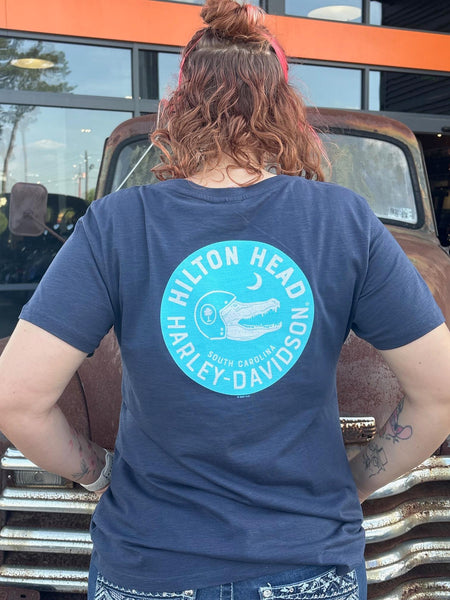 Hilton Head Harley-Davidson custom Women's Arctic S/S t-shirt