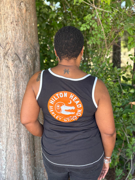 Hilton Head Harley-Davidson custom Women's Dark Angel tank top