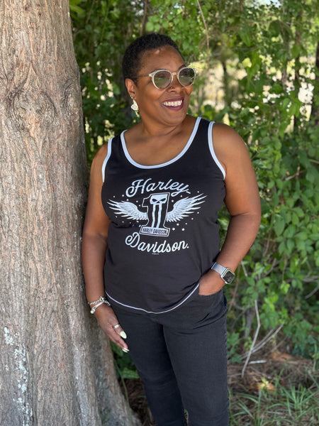 Hilton Head Harley-Davidson custom Women's Dark Angel tank top