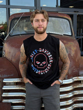 Load image into Gallery viewer, Savannah Harley-Davidson custom Men's HD Old Glory Sleeveless shirt
