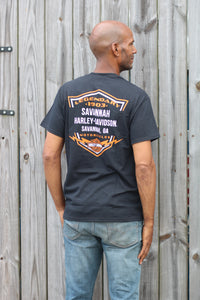 Savannah Harley-Davidson Willie G Pocket s/s mens t-shirt
