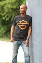 Load image into Gallery viewer, Savannah Harley-Davidson HD OPEN B&amp;S on BLK S/S T-shirt
