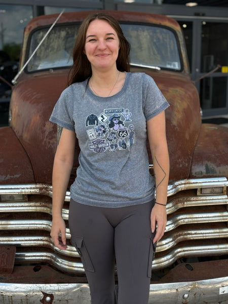 Savannah Harley-Davidson custom Women's HD Collage t-shirt
