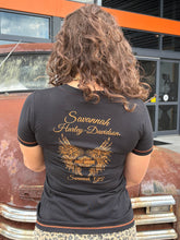 Load image into Gallery viewer, Savannah Harley-Davidson custom Women's HD Roller T-shirt
