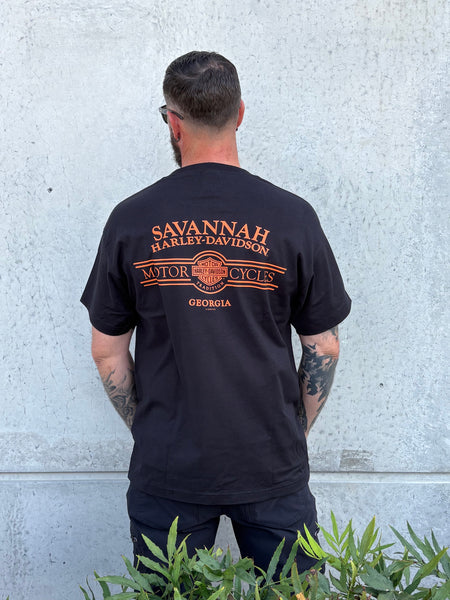 Savannah Harley-Davidson custom Men's Clean Racer t-shirt