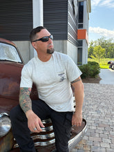 Load image into Gallery viewer, Savannah Harley-Davidson custom Men's Wrenched West pocket t-shirt
