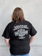 Load image into Gallery viewer, Savannah Harley-Davidson custom Men's Knucklehead Leg t-shirt

