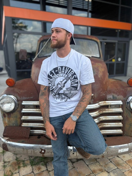 Savannah Harley-Davidson custom Men's Fire It Up tee