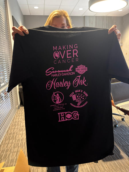 Custom Savannah H-D Save The Tata's HER BATTLE OUR WAR T-shirt