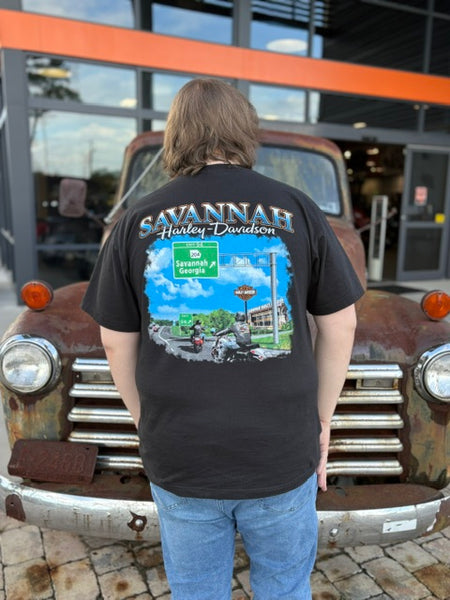 Savannah Harley-Davidson custom men's HD Classic Ride t-shirt