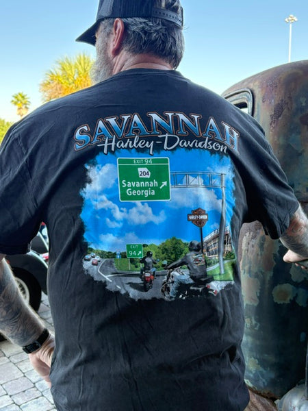 Savannah Harley-Davidson custom Men's Legends Live t-shirt