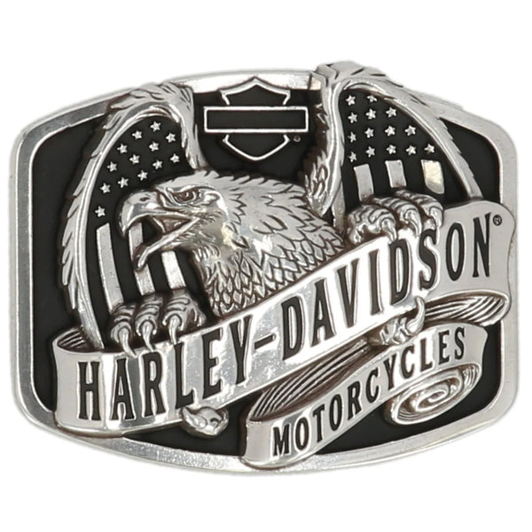 Harley-Davidson Men's Wings Over America Belt Buckle