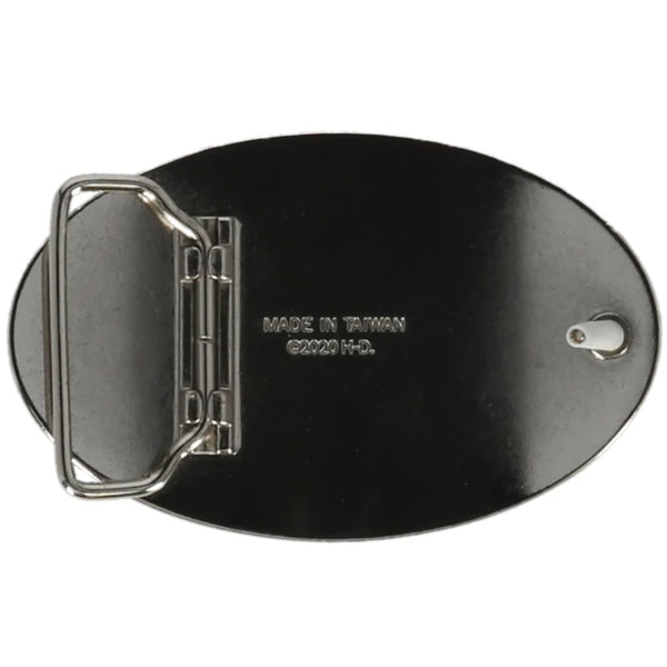 Harley-Davidson Women's Oval Marquee Embellished Rhinestone Belt Buckle