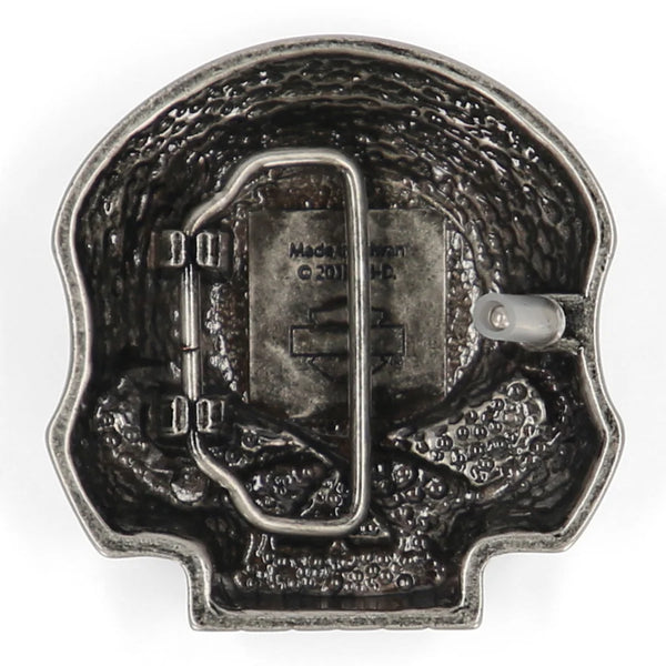 Harley-Davidson Men's Wille G. Skull Antique nickel Belt Buckle