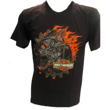 Load image into Gallery viewer, Savannah Harley-Davidson Men&#39;s Metal Wolf T-shirt Made in USA
