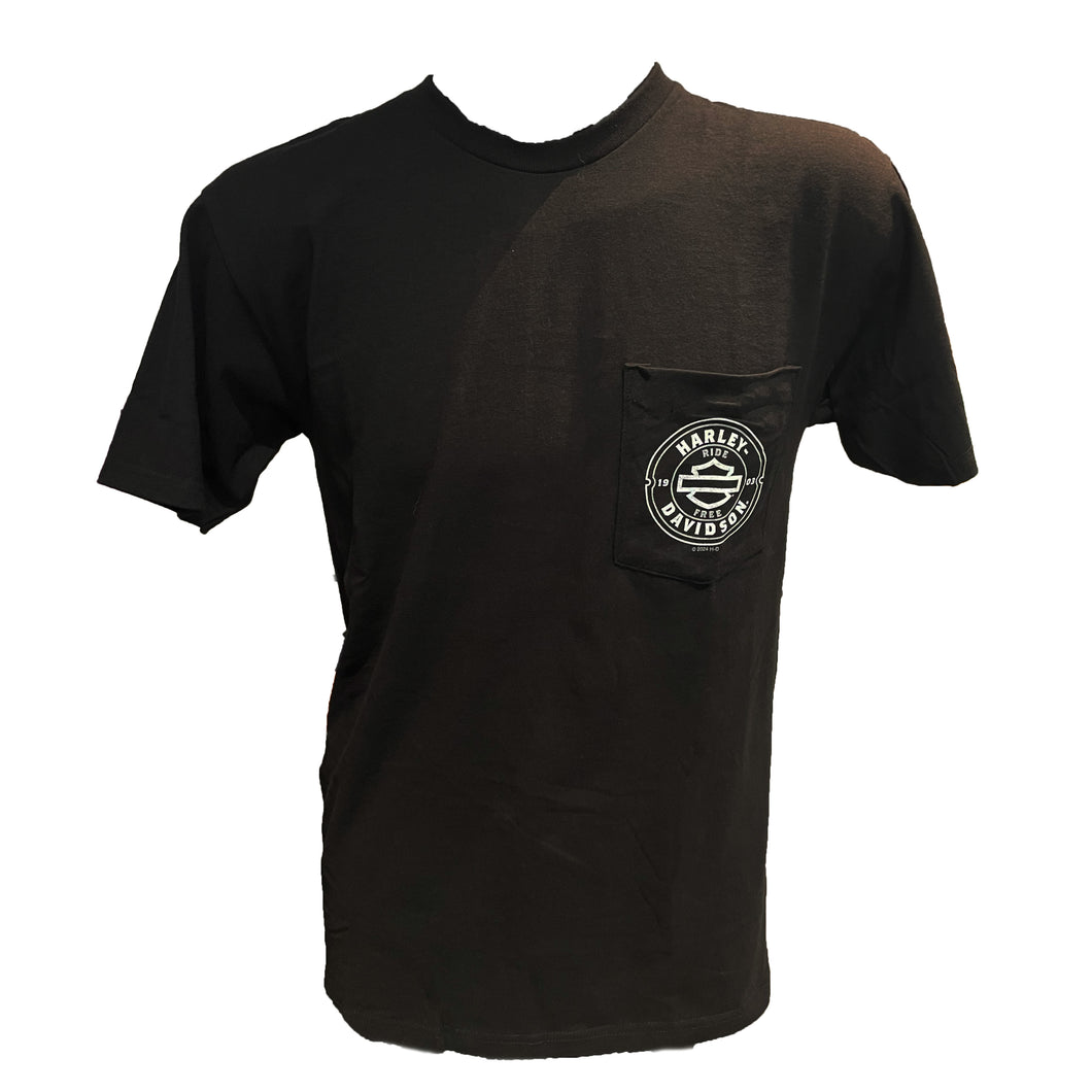 Savannah Harley-Davidson Profess Mens Short Sleeve Pocket Tee