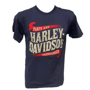 Savannah Harley-Davidson Parts & Accessories Men's Shirt - Vintage Navy