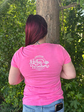 Load image into Gallery viewer, Savannah Harley-Davidson on River Street custom Women's Floral Wings t-shirt
