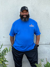Load image into Gallery viewer, Harley-Davidson Men&#39;s Exclusive BonAventure Rider Royal Blue S/S River Street Dealer Shirt
