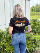 Load image into Gallery viewer, Custom Savannah Harley-Davidson on River Street Women&#39;s v-neck t-shirt
