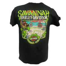 Load image into Gallery viewer, Savannah Harley-Davidson on River Street 2024 St. Patrick&#39;s Day Shirt - BLACK
