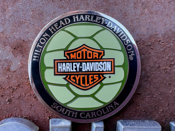 Hilton Head Harley-Davidson custom challenge coin