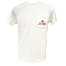 Load image into Gallery viewer, Harley-Davidson Men&#39;s Exclusive BonAventure Rider White River Street Dealer Pocket T-Shirt
