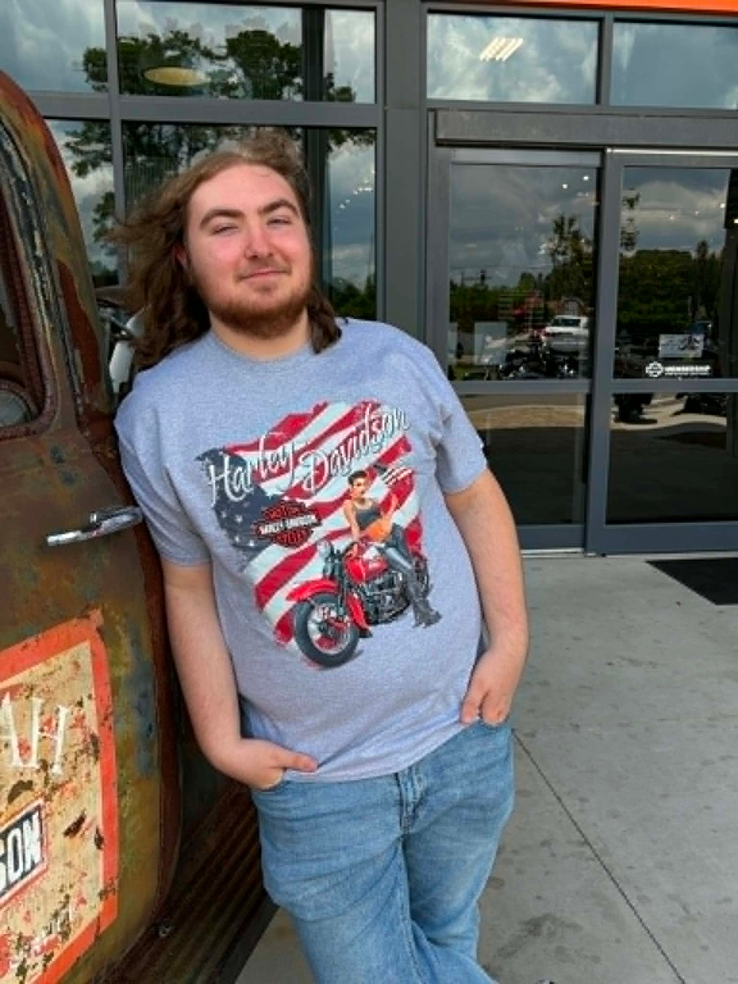 Savannah Harley-Davidson custom Men's HD Flare t-shirt
