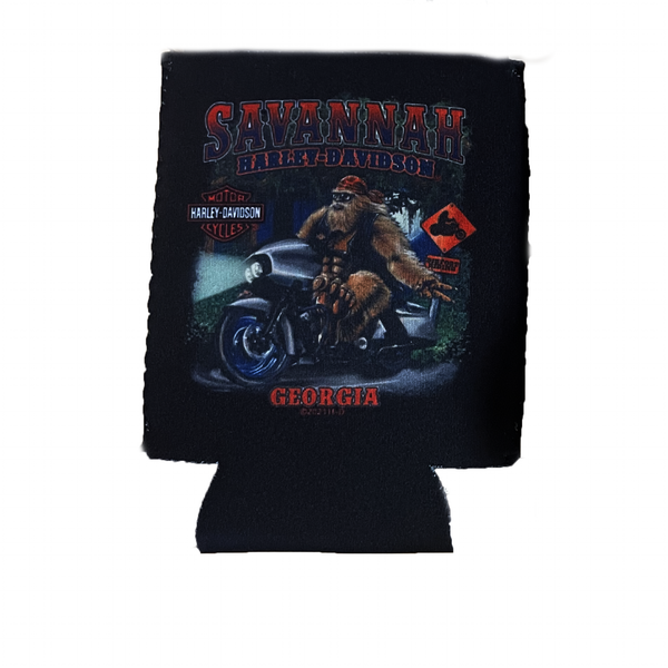 Savannah Harley-Davidson Bigfoot Can Coozie