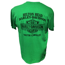 Load image into Gallery viewer, Harley-Davidson Men&#39;s Exclusive Knot Hilton Head St. Patrick&#39;s Day S/S Dealer Shirt
