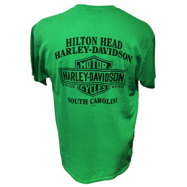 Harley-Davidson Men's Exclusive Knot Hilton Head St. Patrick's Day S/S Dealer Shirt